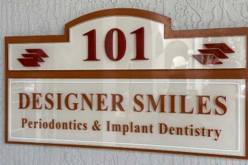 Front Door Sign - Designer Smiles, FL
